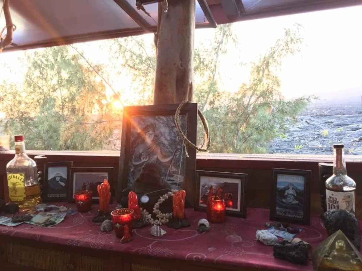 The Magical Lava Temple With Epic Volcano Views! Kehena Eksteriør billede