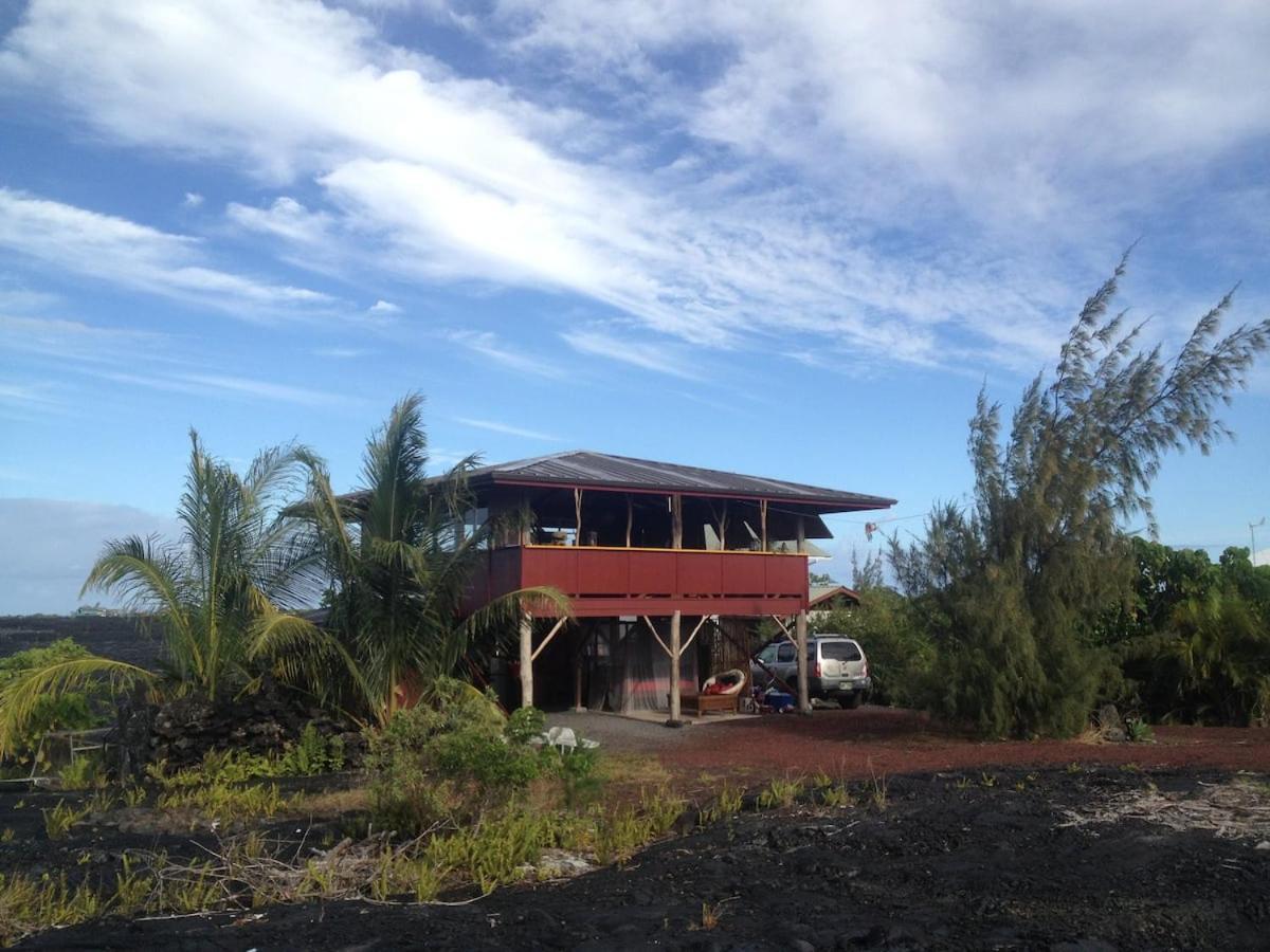 The Magical Lava Temple With Epic Volcano Views! Kehena Eksteriør billede