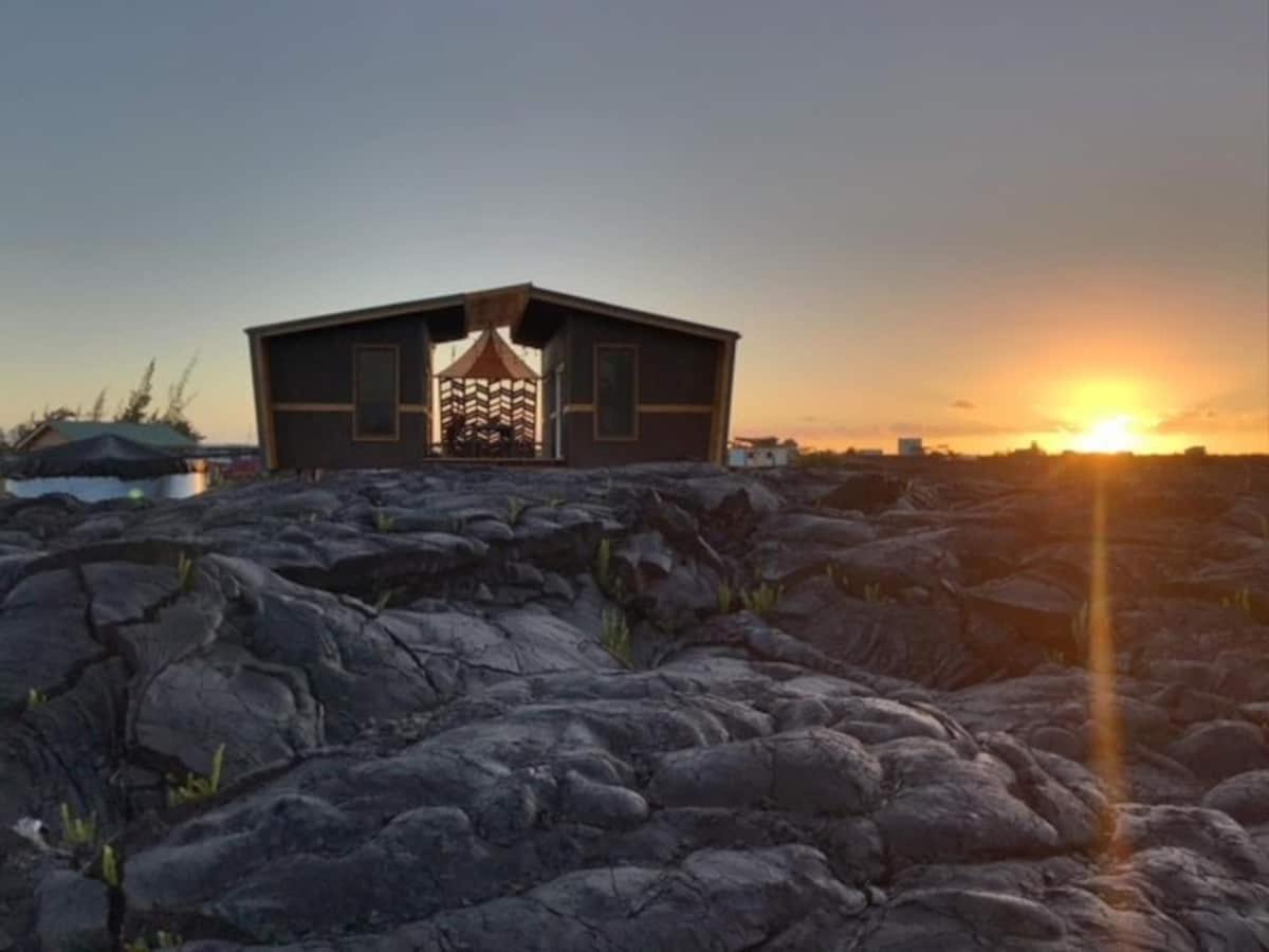 The Magical Lava Temple With Epic Volcano Views! Kehena Eksteriør billede